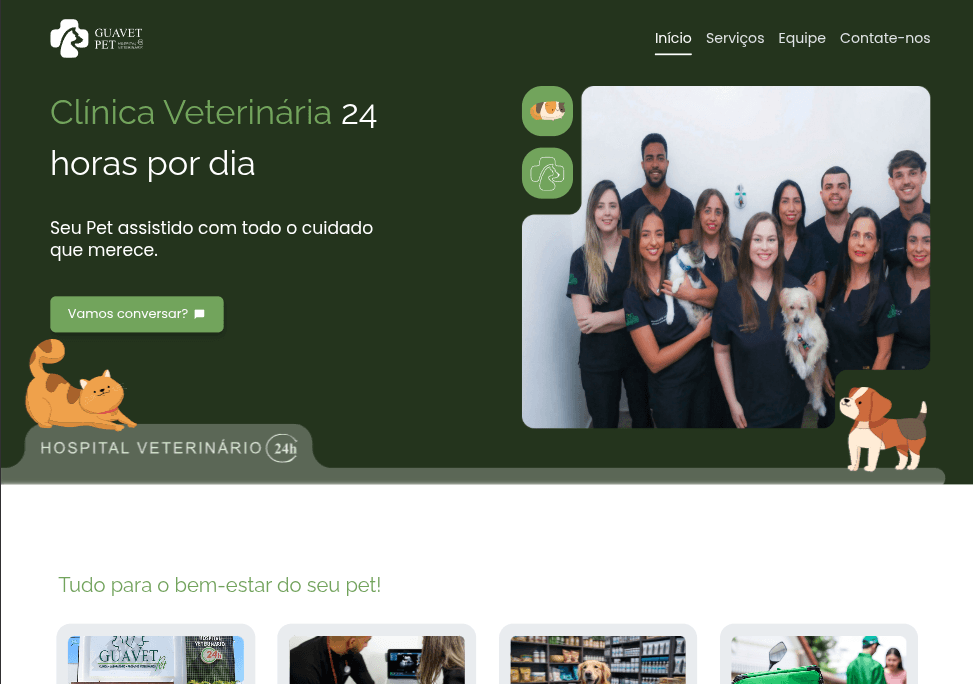 Guavet — Clínica Veterinária 24h - guavet.com/home